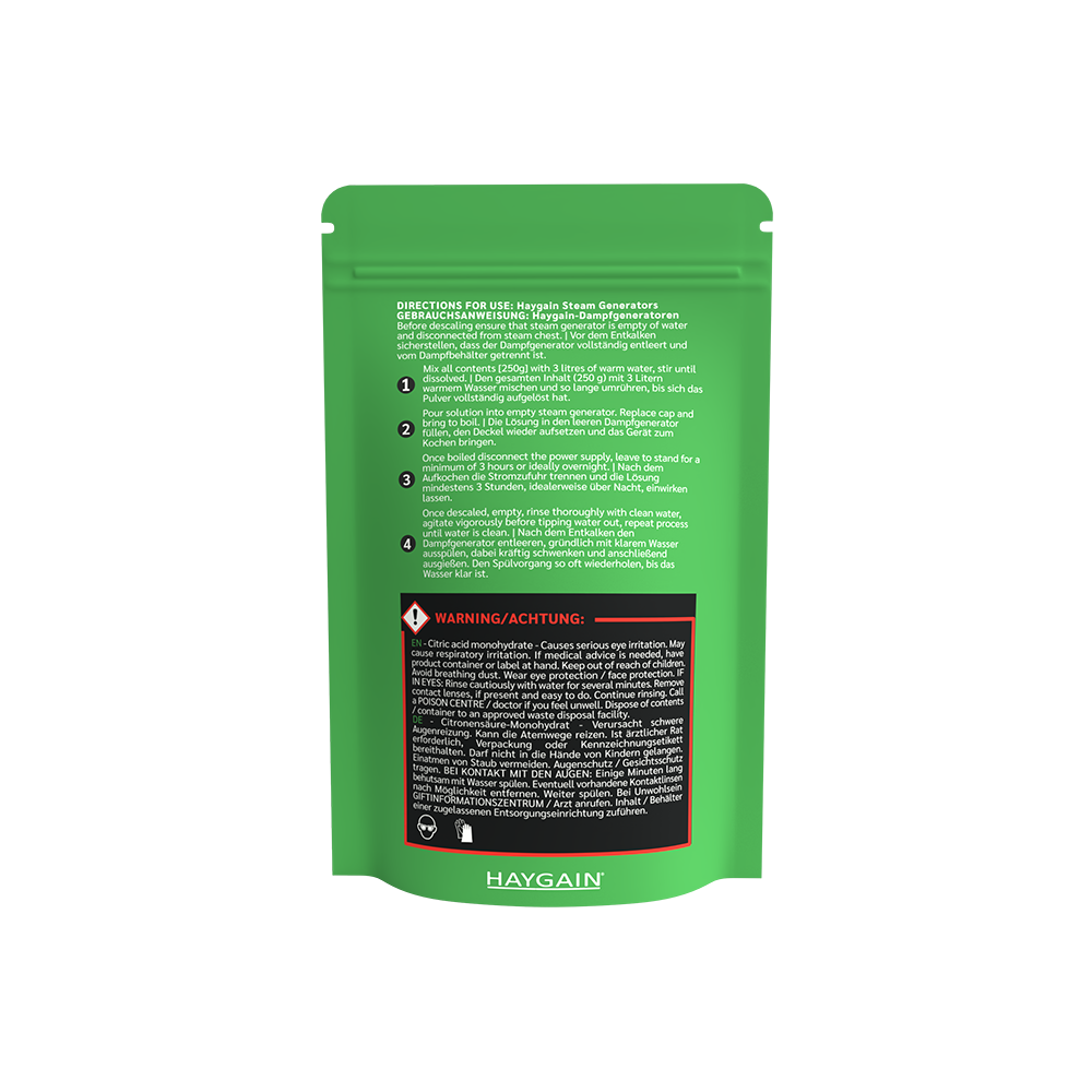 Haygain Descaler
