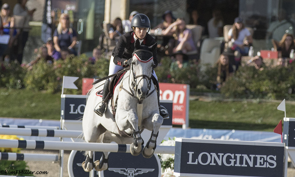 Jamie Barge and her successes with top horse Luebbo