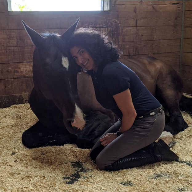 Lisa Roskens, Omaha show jumping pioneer and CEO of Burlington Capital