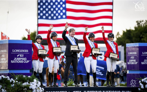 US Jumping Team, beneficiaries of the Haygain and USEF partnership