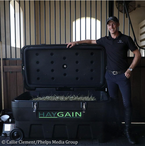 Andrew Welles Teams Up With Haygain: A Win for Horse Health