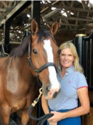 Olympic Dressage Rider Ashley Holzer with her horse Havanna 145